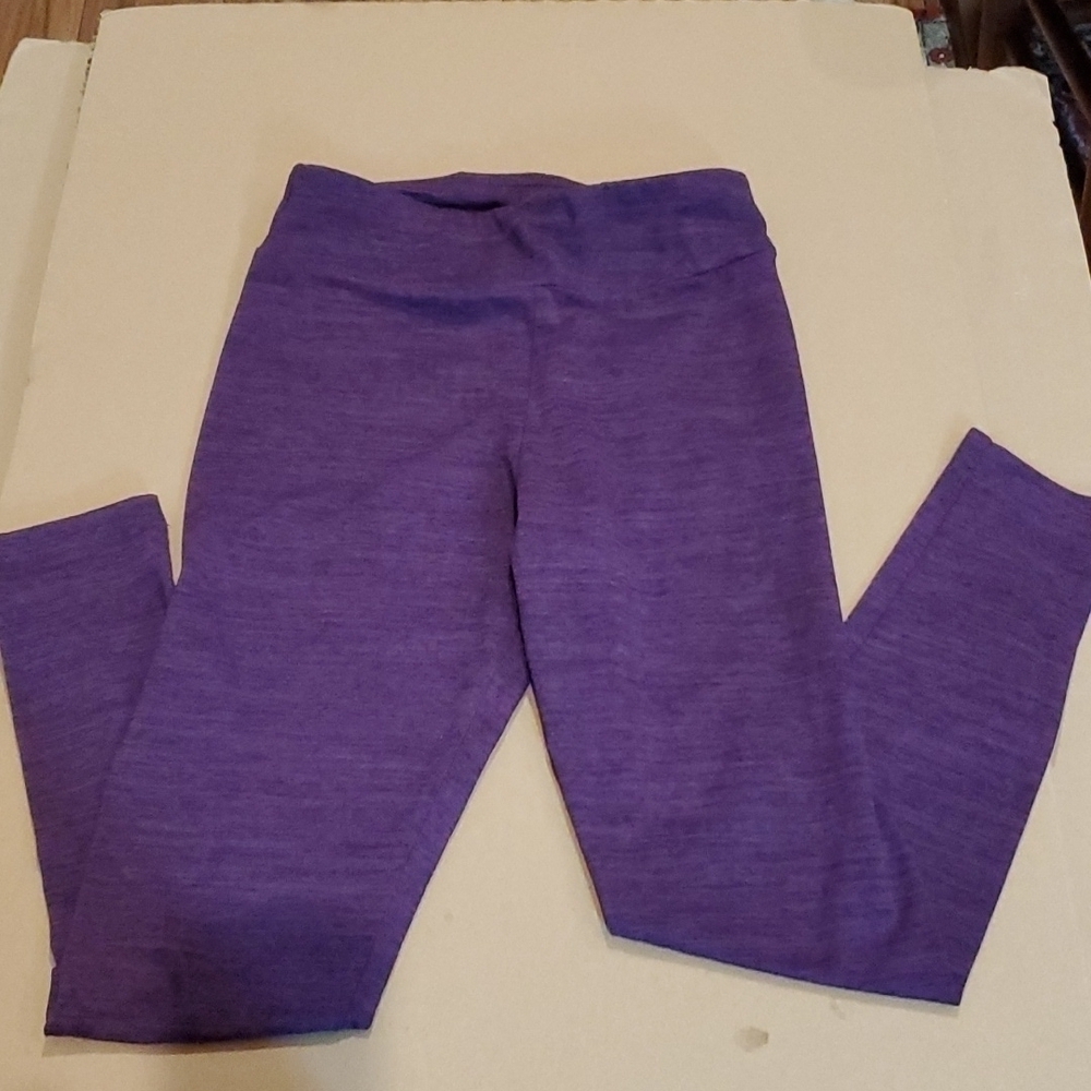 Time & Tru purple yoga pants Small EUC